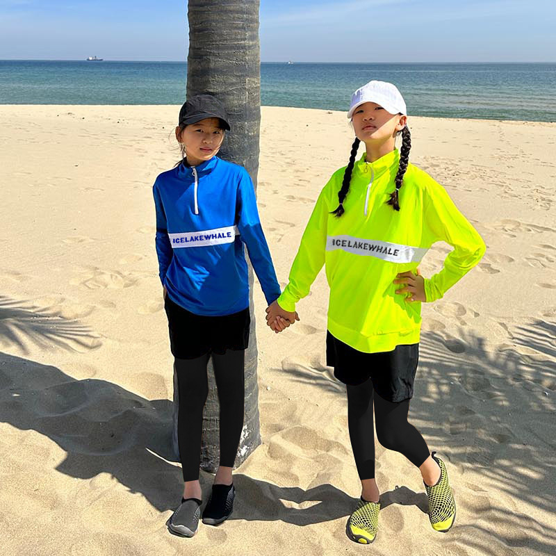 Rash Guard Long Sleeve - Three Piece Long Sleeve Neon Cover