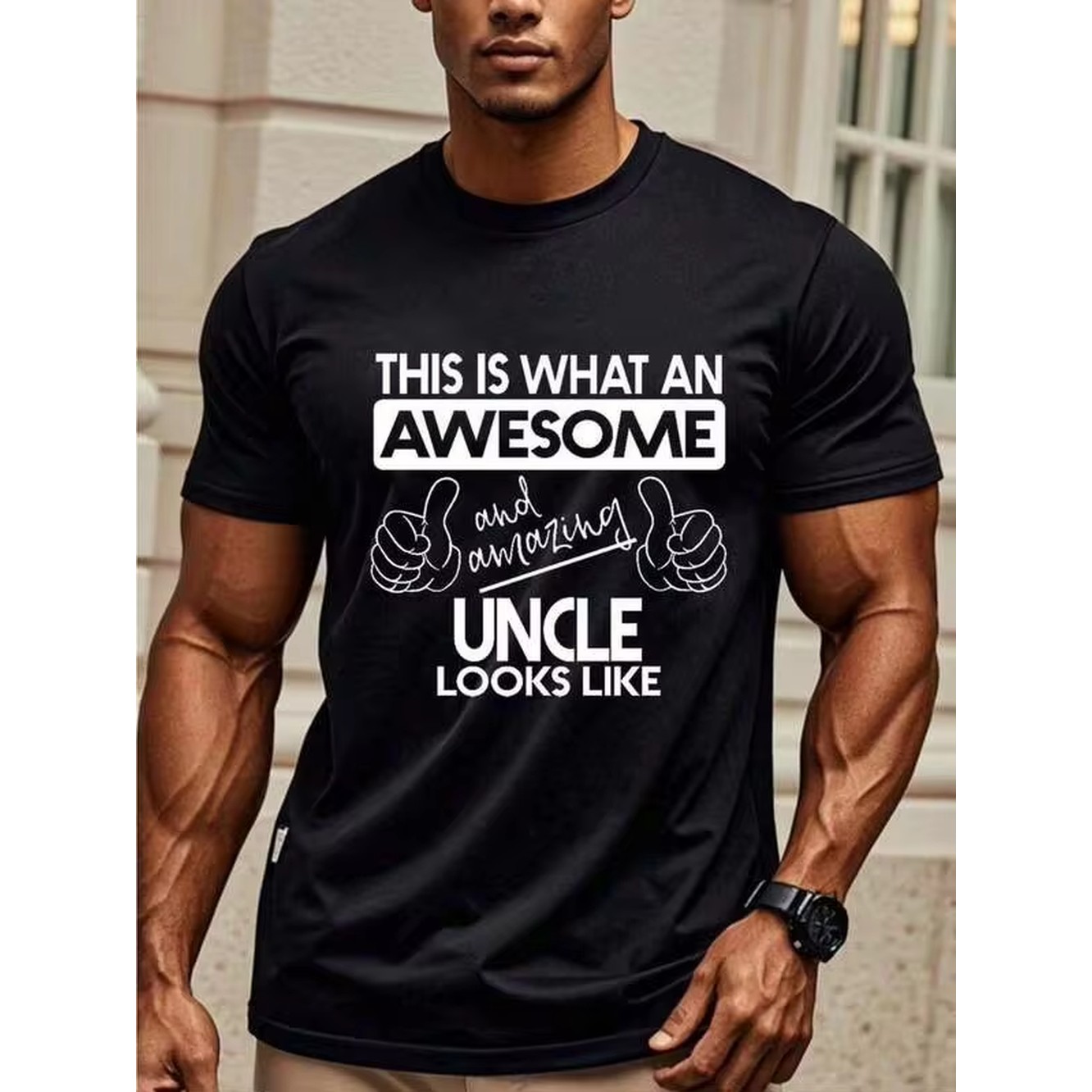Summer Clothing Outfit Ideas - Awesome Uncle Graphic Tee THIS IS