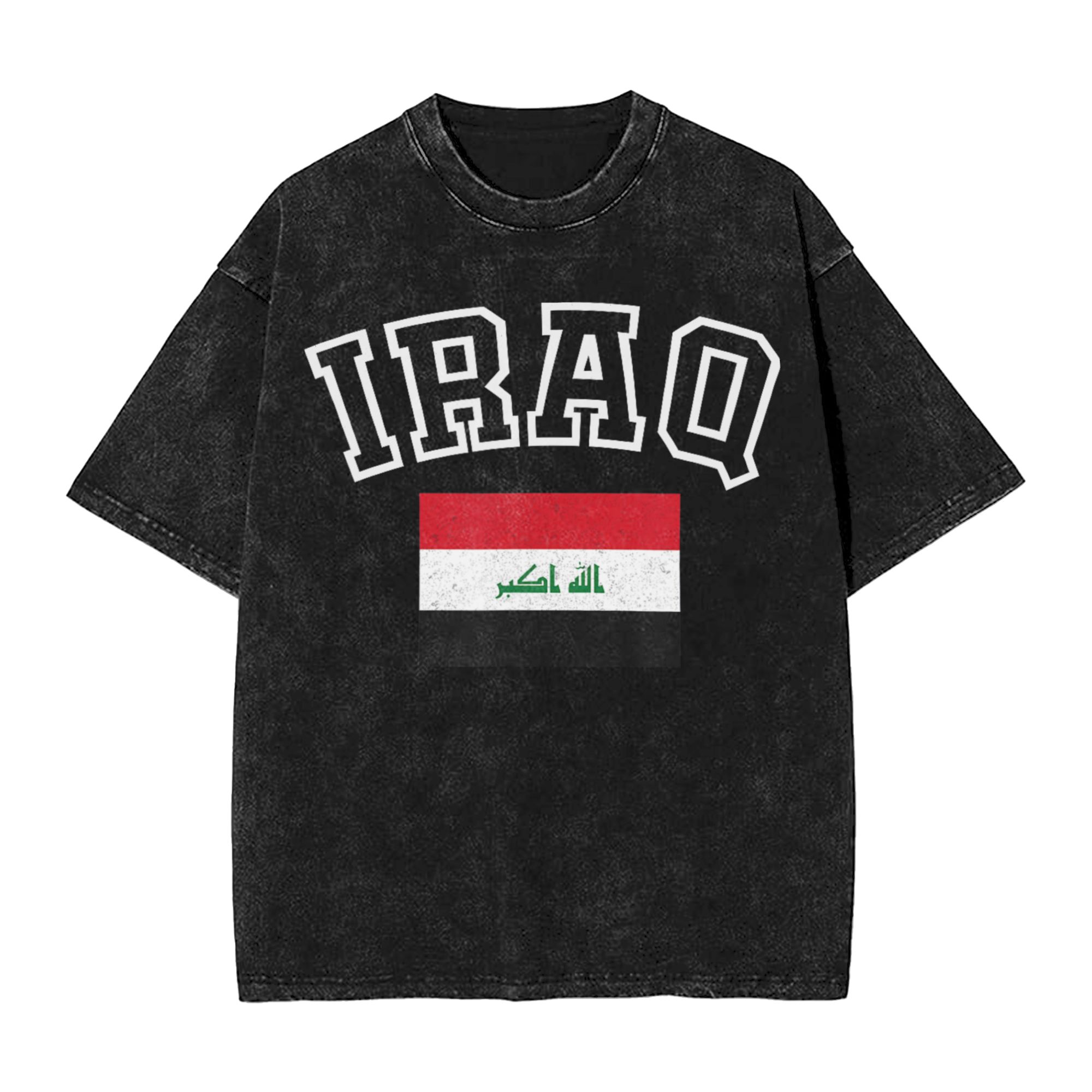 Summer Clothing Ideas Men - Iraq Flag Retro Men's T Shirts