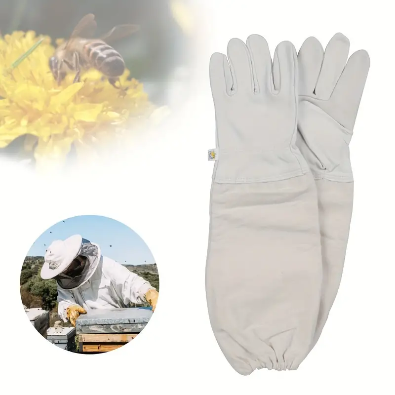Rash Guard Long Sleeve - Beekeeping Gloves Anti-bee Anti-sting Breathable Protective