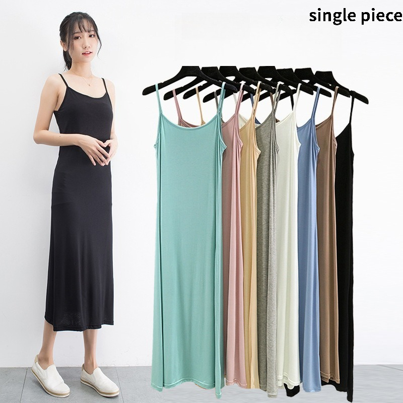 Summer Clothing Ladies - Modal Camisole Vest Dress for Women