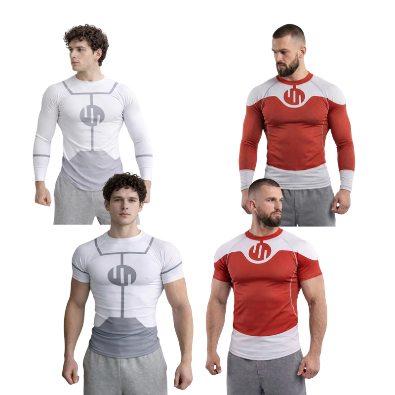 Rash Guard Long Sleeve - Invincible Cosplay Rash Guard Diving T