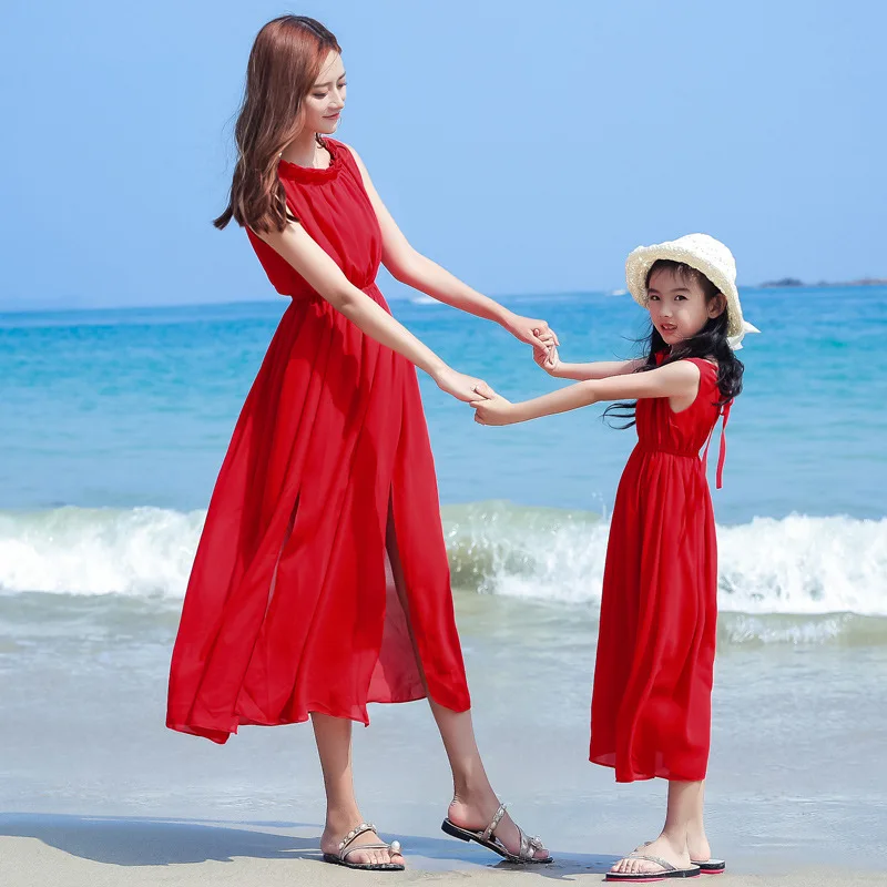 Mom and Girl Baby Vacation Loo - Summer Clothing Looks ulasan dan harga