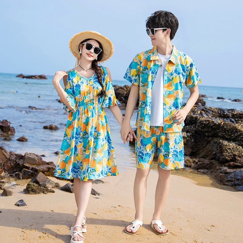 Vacation Area Couple Look Pare - Summer Clothing Looks ulasan dan harga