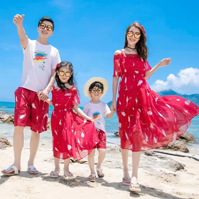 Holiday Vacation Look Family M - Summer Clothing Looks ulasan dan harga