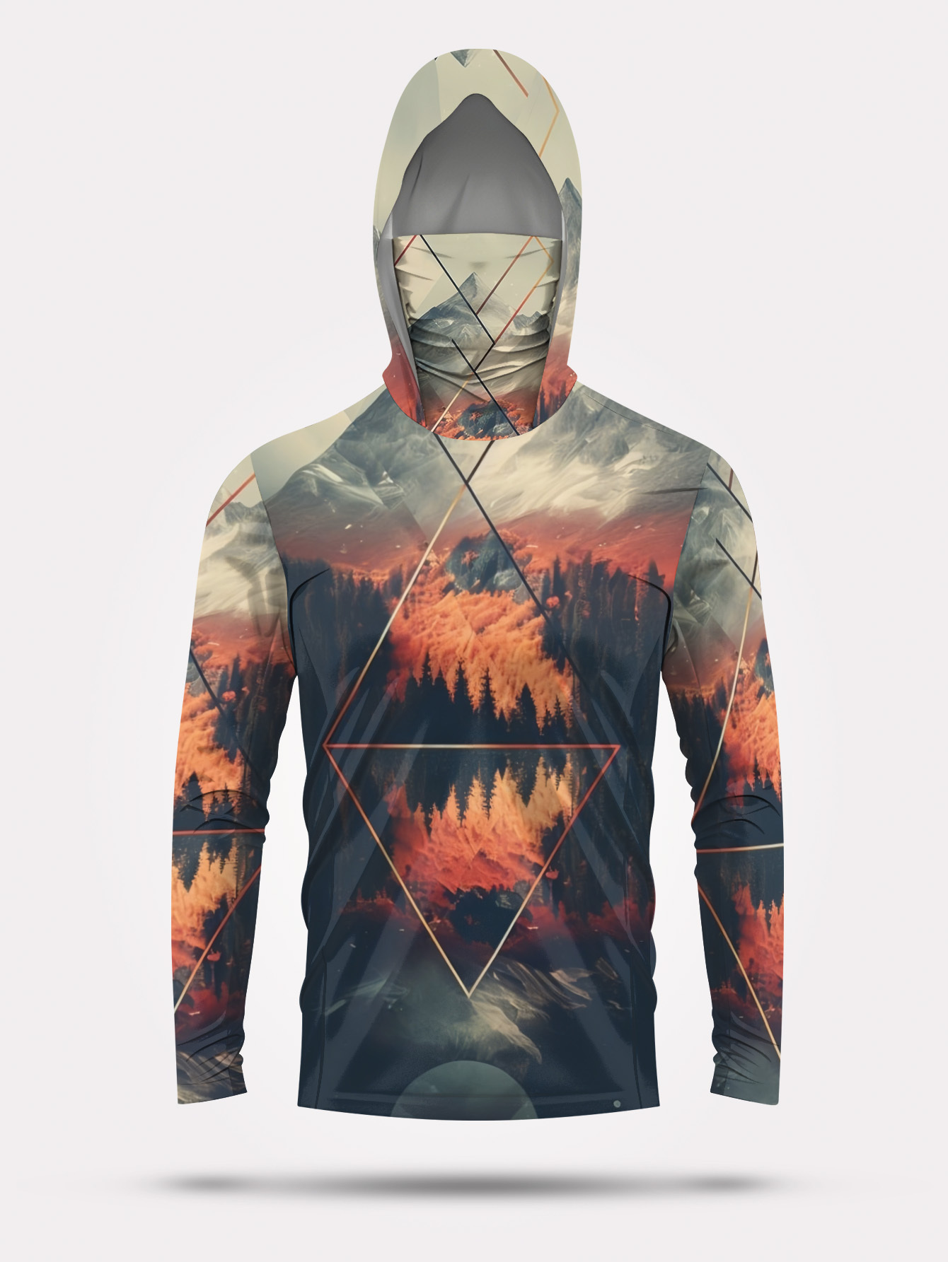 Outdoor Men's Fishing Hoodie B - Summer Clothing Long Sleeve ulasan dan harga