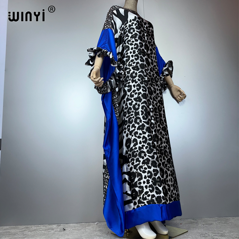 WINYI summer Leopard print eve - Summer Evenings Clothing ulasan dan harga