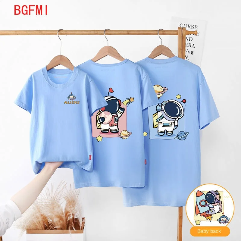 2-12y Summer Parent-child T-sh - Summer Clothing Looks ulasan dan harga