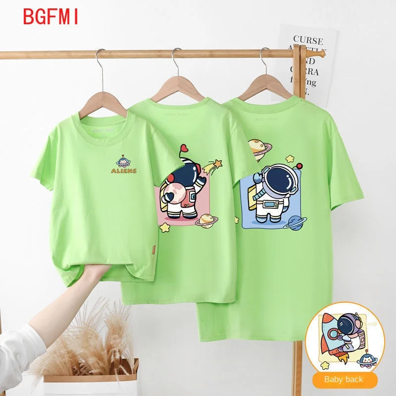 2-12y Summer Parent-child T-sh - Summer Clothing Looks ulasan dan harga