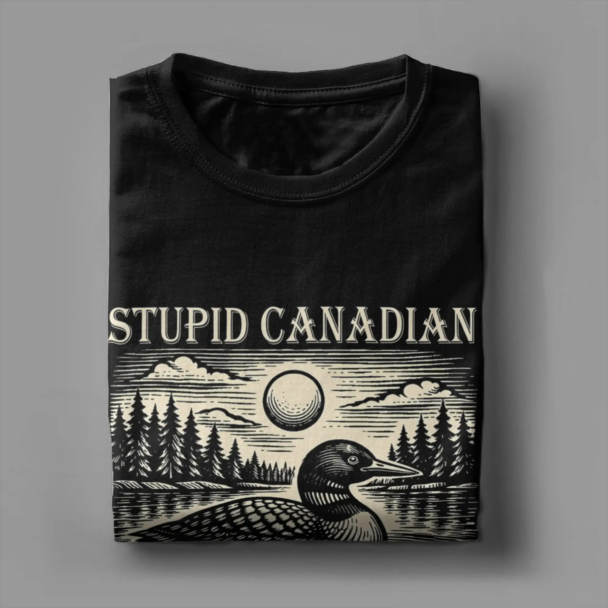 Men T-Shirts Stupid Canadian W - Summer Clothing Ideas Men ulasan dan harga