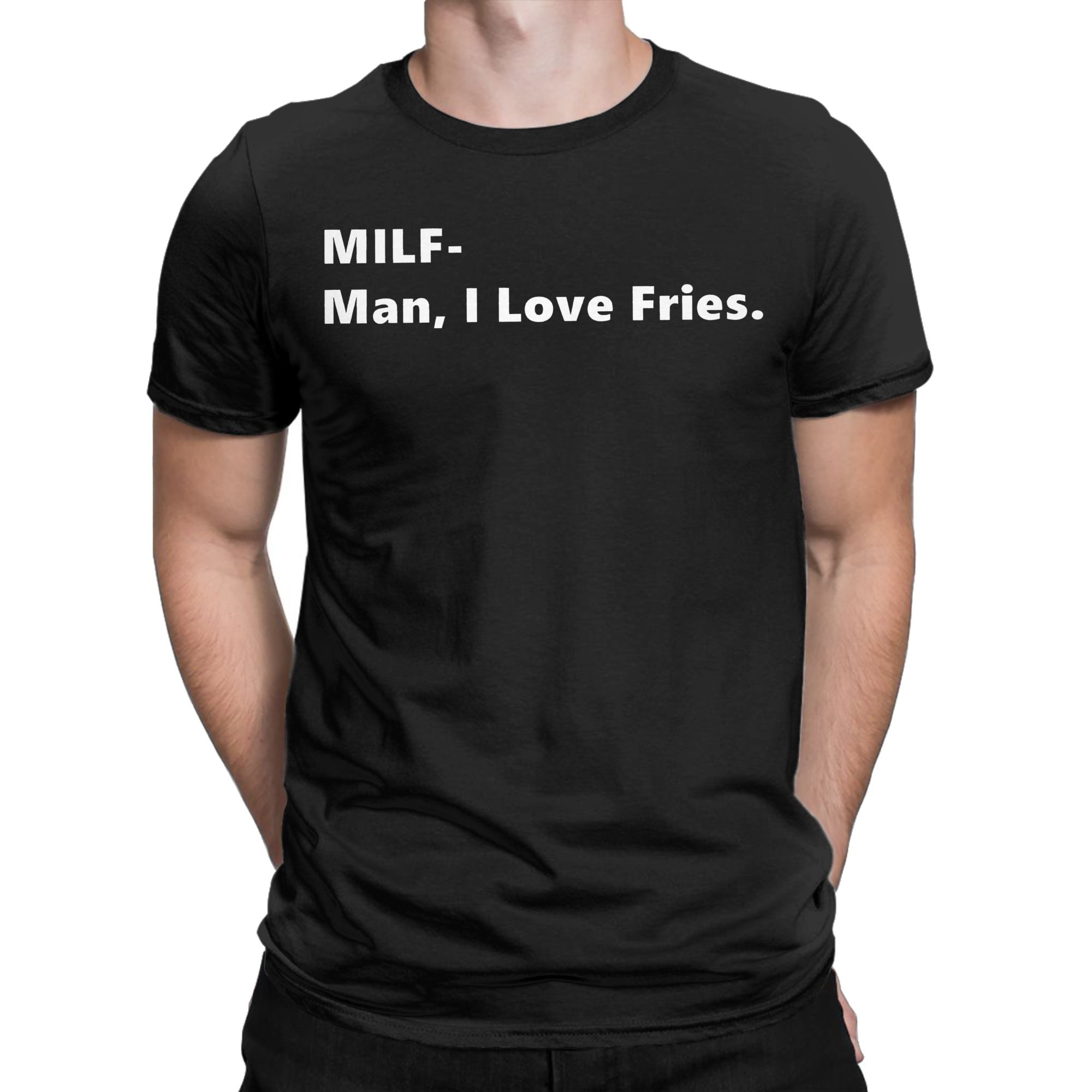 MILF Man I Love Fries Funny Qu - Summer Clothing Ideas Men ulasan dan harga