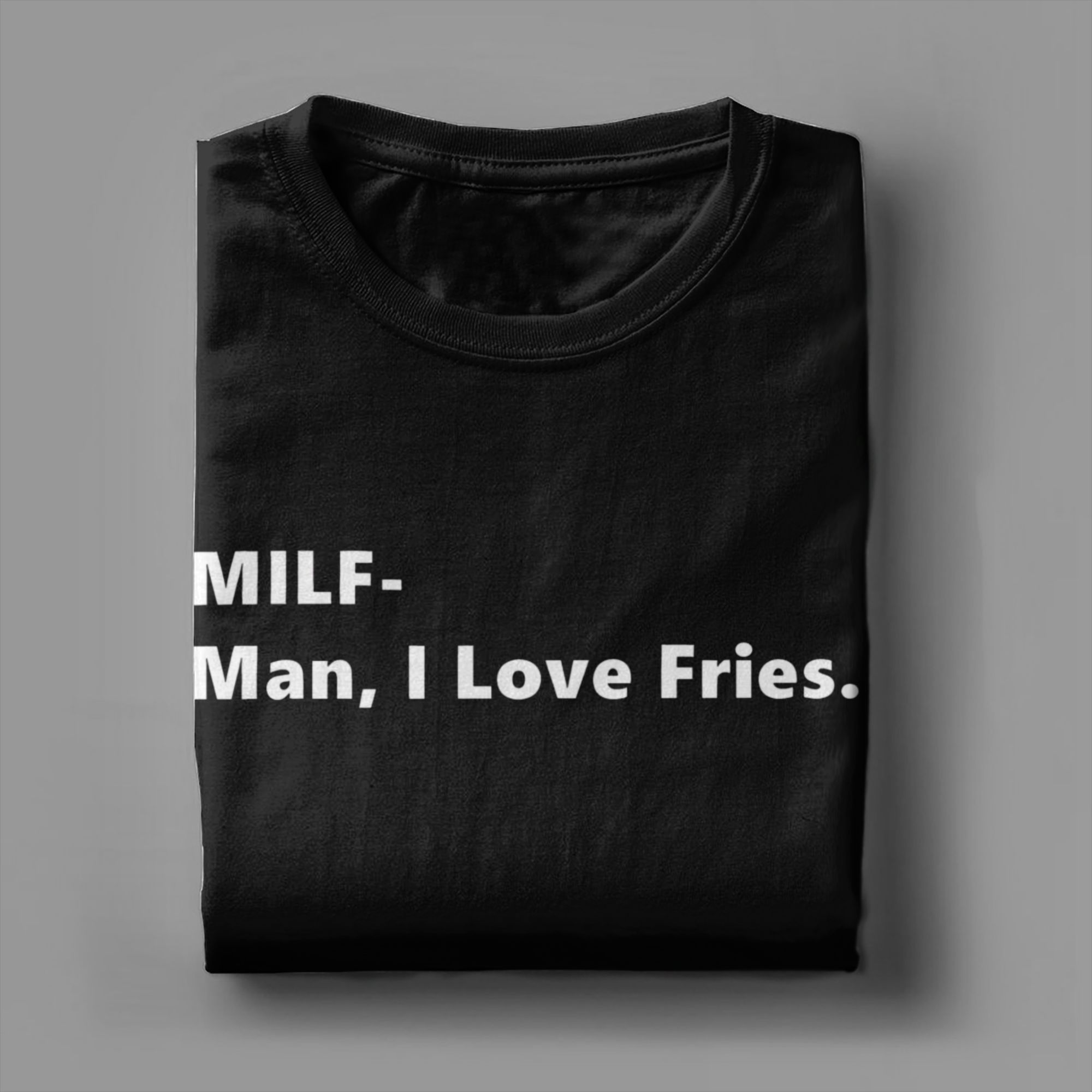 MILF Man I Love Fries Funny Qu - Summer Clothing Ideas Men ulasan dan harga