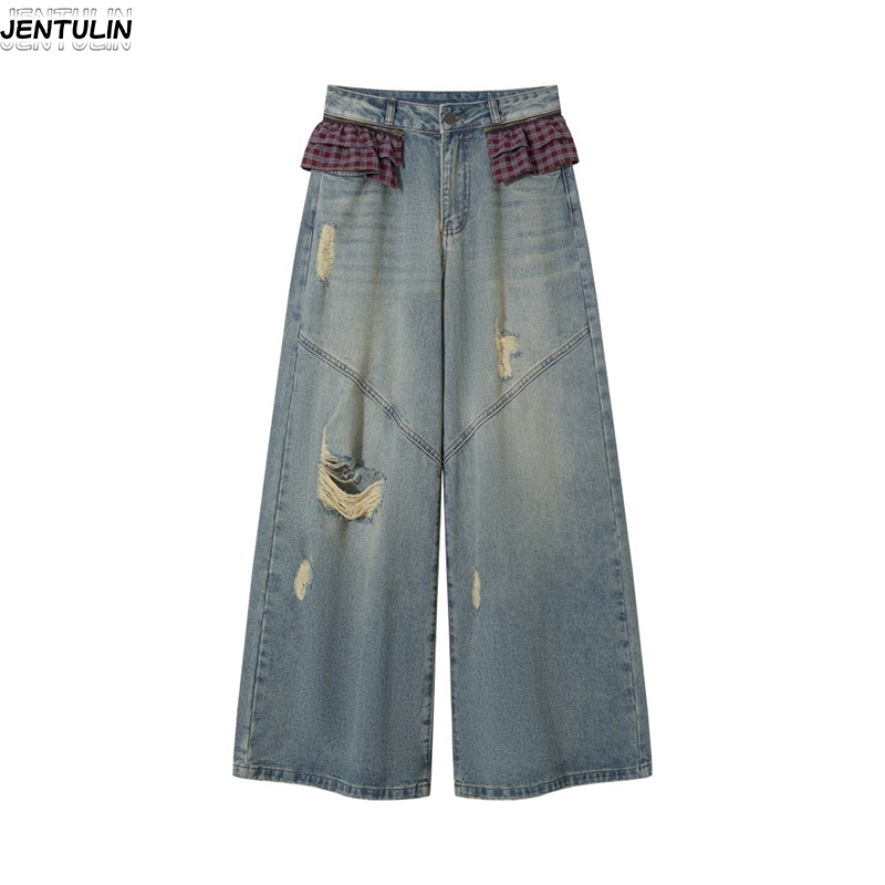 New Rivet Piercing Jeans Men's - Summer Vibes Clothing Men ulasan dan harga