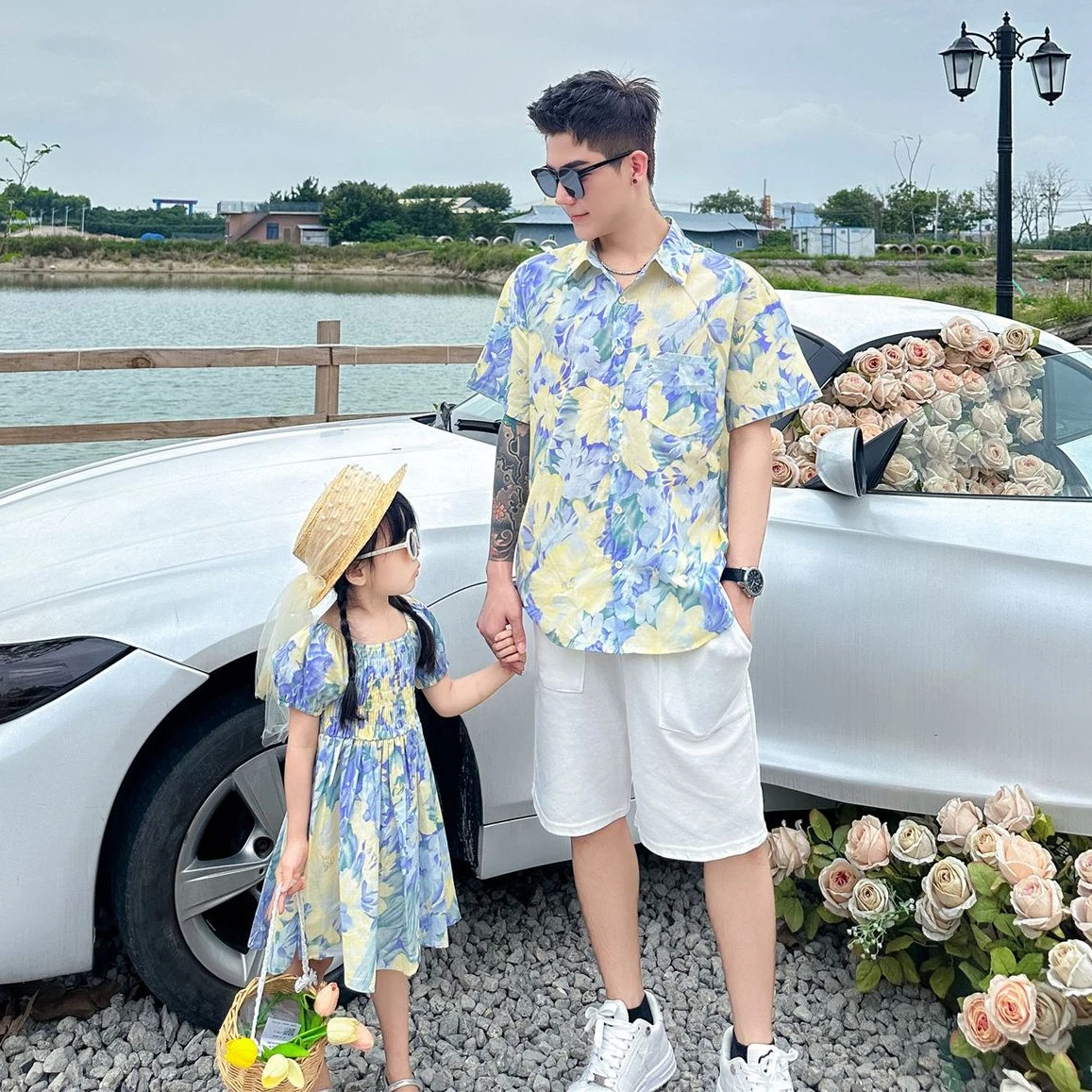 Holiday Look Family Matching C - Summer Clothing Looks ulasan dan harga