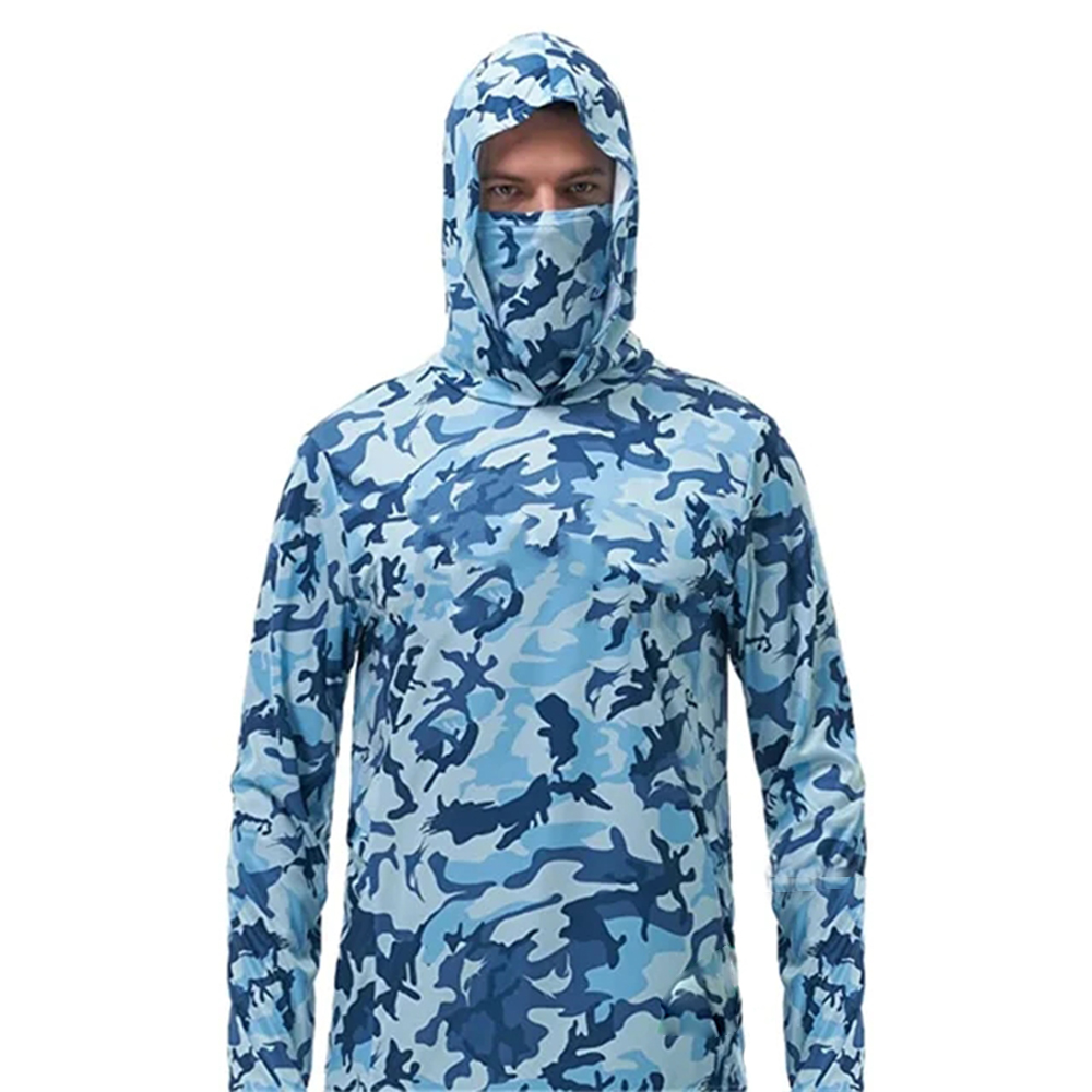 Summer Fishing Hoodies Men Jer - Summer Clothing Long Sleeve ulasan dan harga