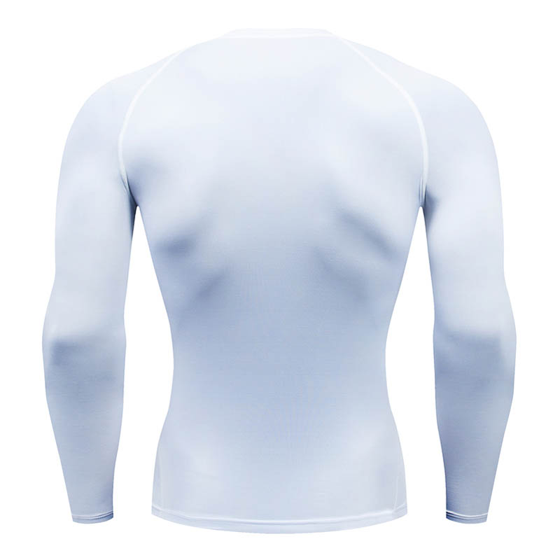Compression White Shirt Long S - Rash Guard Long Sleeve ulasan dan harga