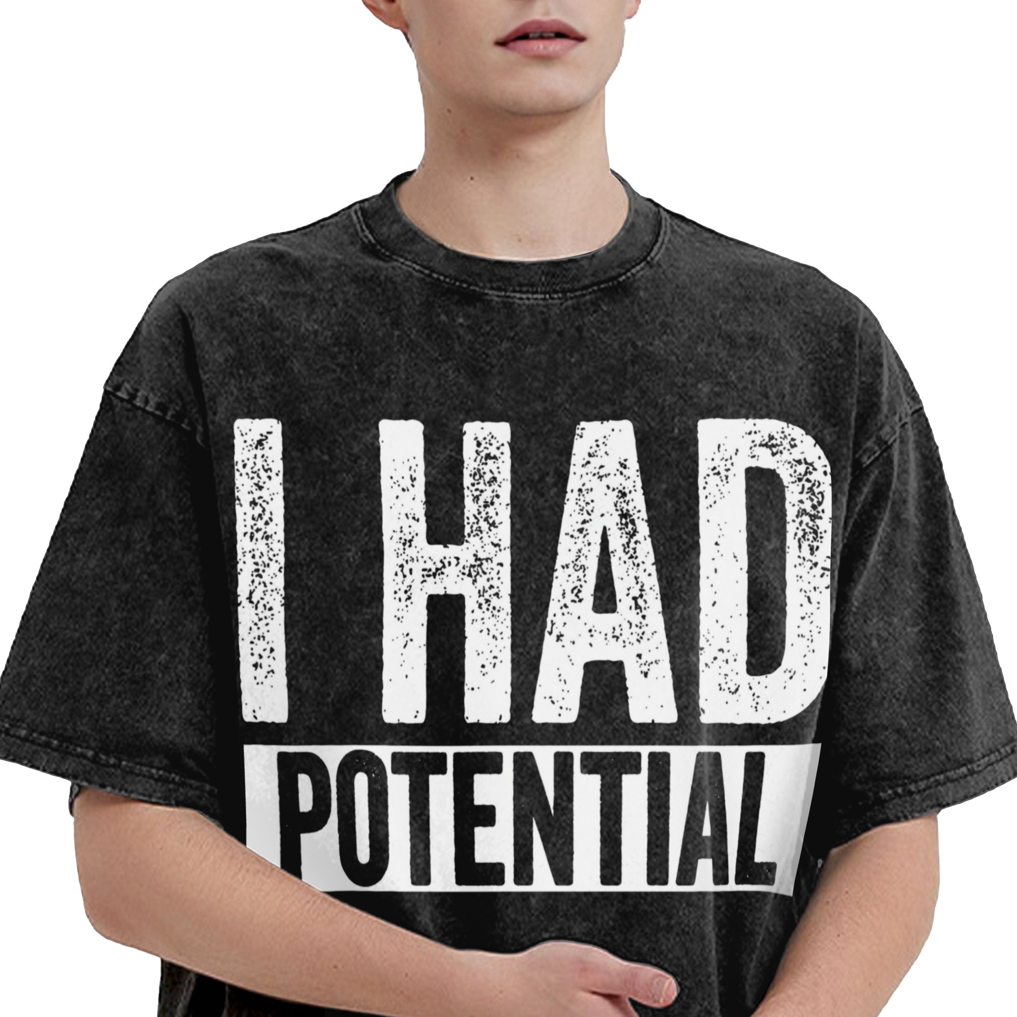 I Had Potential T-Shirts for M - Summer Clothing Ideas Men ulasan dan harga
