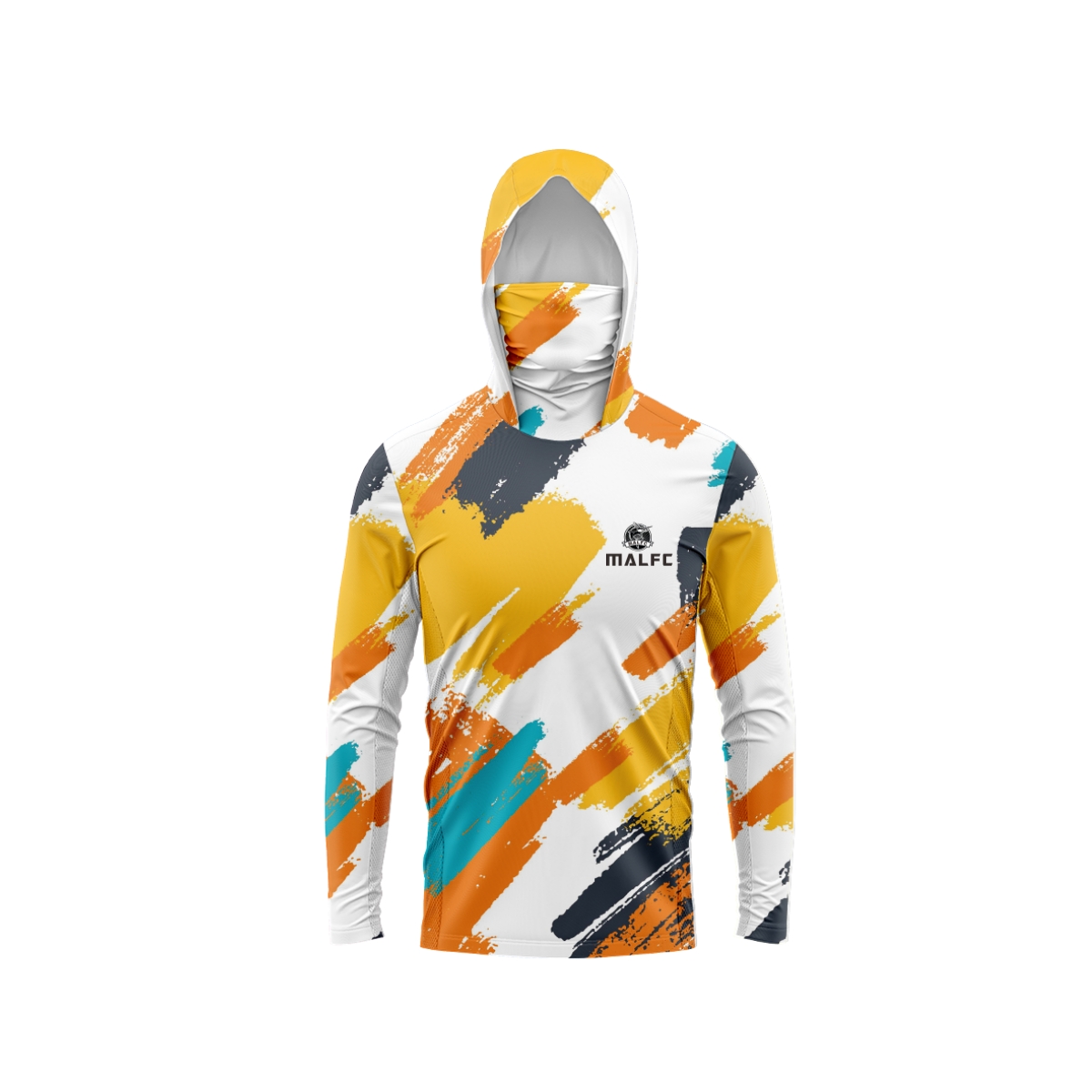MALFC Men Hood Fishing Shirt l - Rash Guard Long Sleeve ulasan dan harga