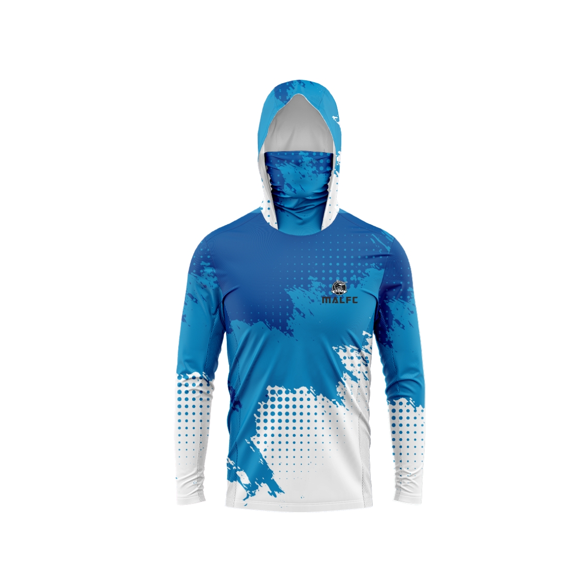 MALFC Men Hood Fishing Shirt l - Rash Guard Long Sleeve ulasan dan harga