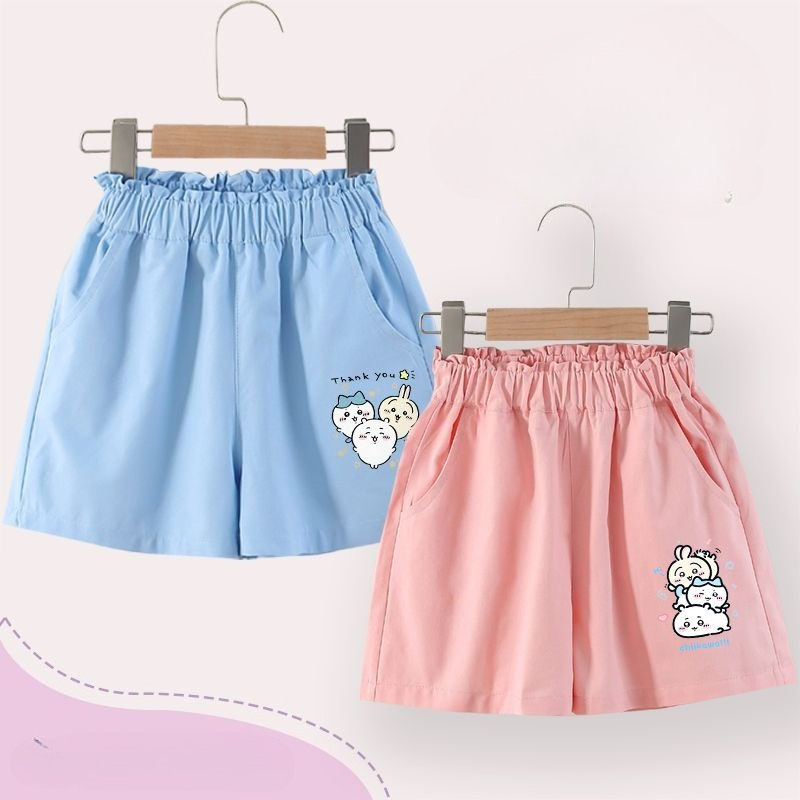Anime Cartoon Kawaii Chiikawa  - Summer Clothing Looks ulasan dan harga