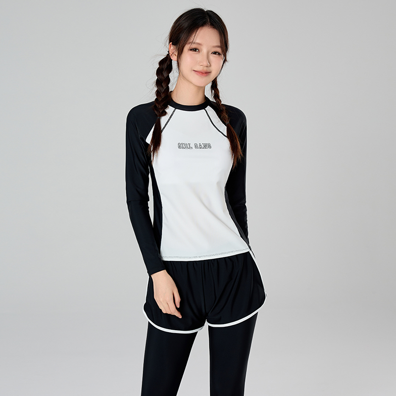 Girls Rash Guard Swimwear Long - Rash Guard Long Sleeve ulasan dan harga