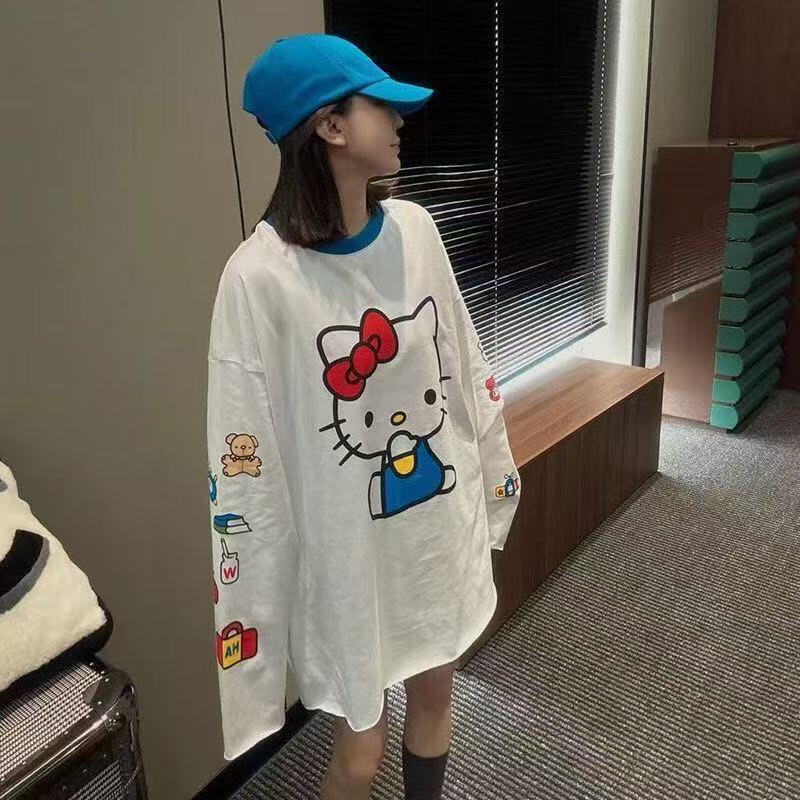 Long-Sleeved Hello Kitty Summe - Summer Clothing Long Sleeve ulasan dan harga