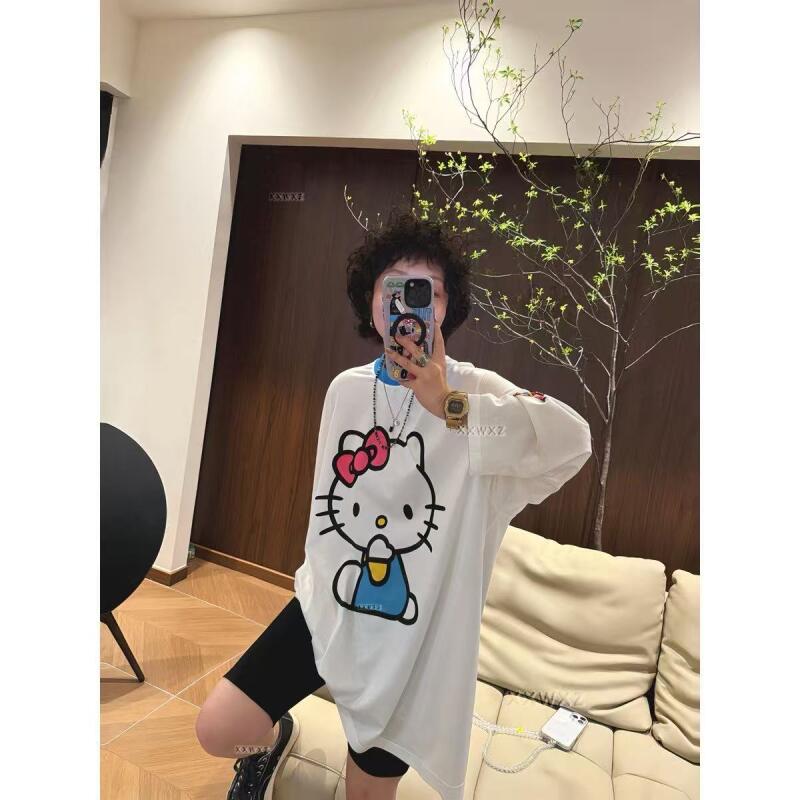 Long-Sleeved Hello Kitty Summe - Summer Clothing Long Sleeve ulasan dan harga