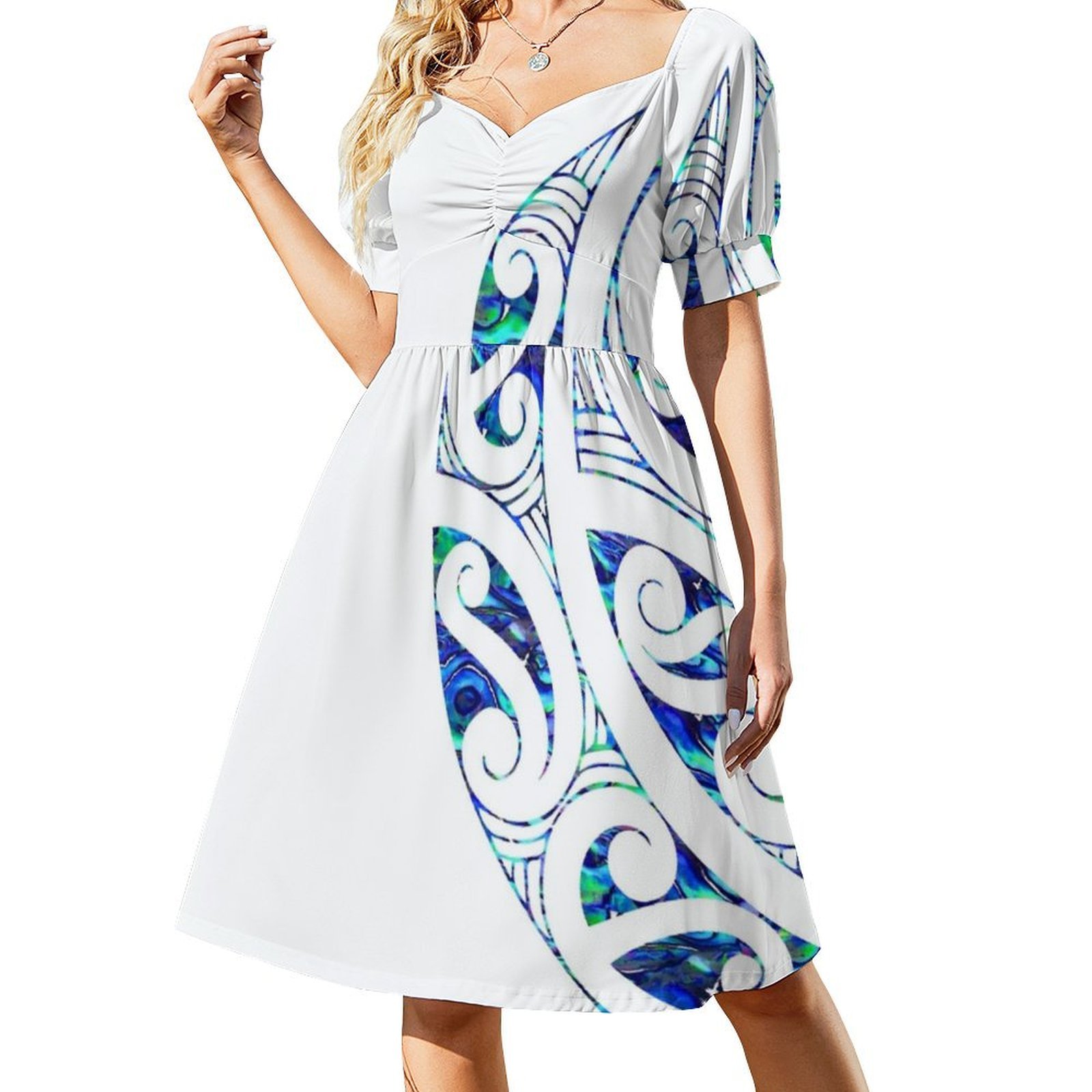 New Zealand Māori Paua Koru Tr - Summer Clothing Nz ulasan dan harga