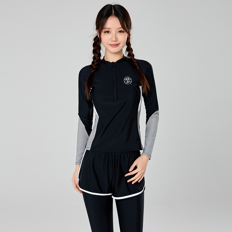 Muslim Swimwear for Girls Long - Rash Guard Long Sleeve ulasan dan harga