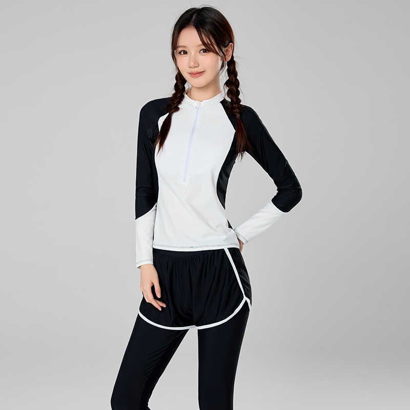 Muslim Swimwear for Girls Long - Rash Guard Long Sleeve ulasan dan harga