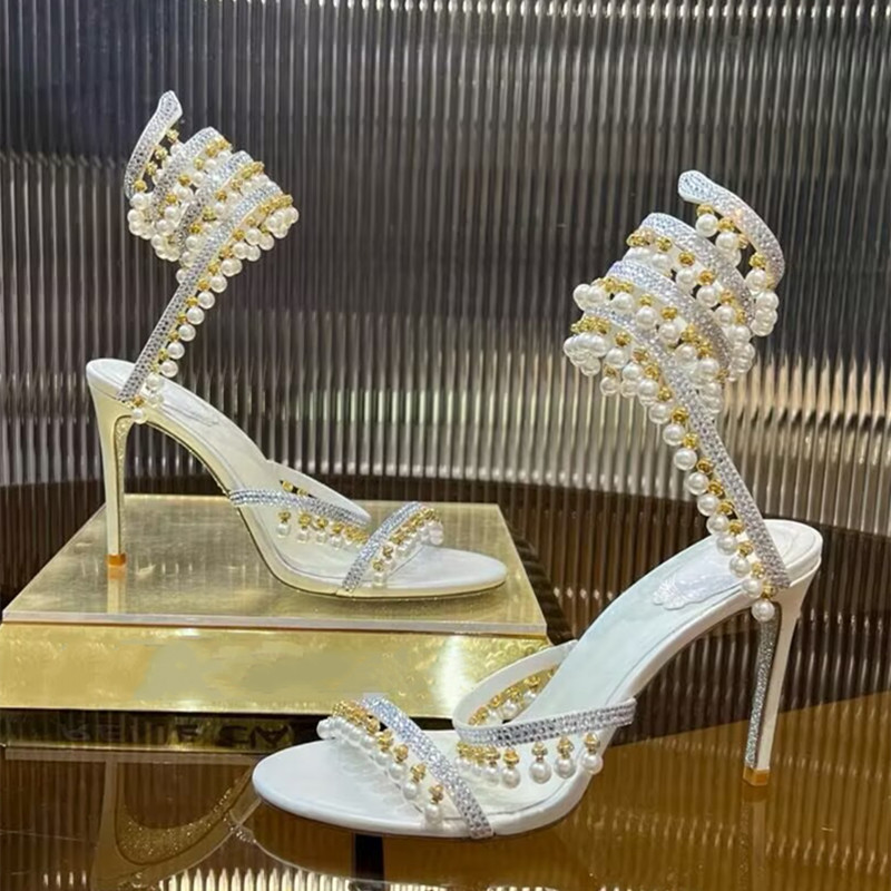 Luxury Rhinestones Pearls Tass - Summer Clothing Ladies ulasan dan harga