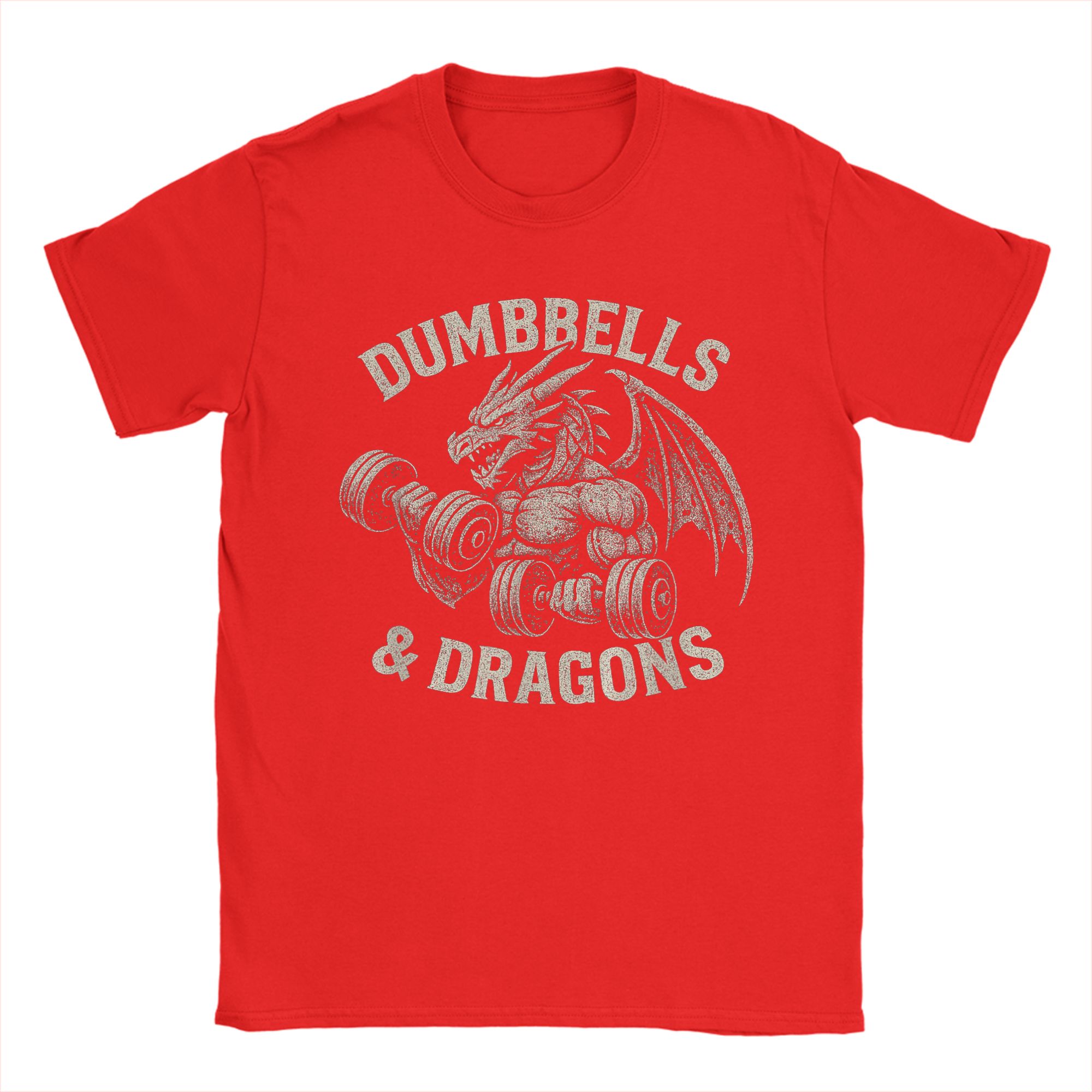 Dumbbells and Dragons Gym T-Sh - Summer Clothing Ideas Men ulasan dan harga
