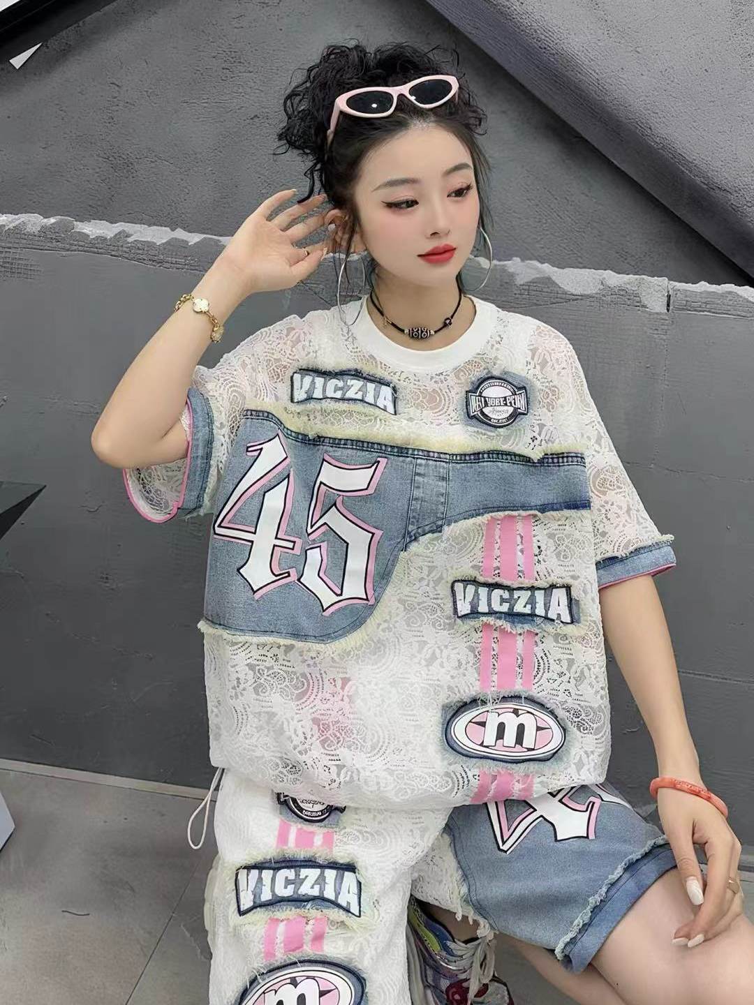 Women Casual Denim Look Top 45 - Summer Clothing Looks ulasan dan harga