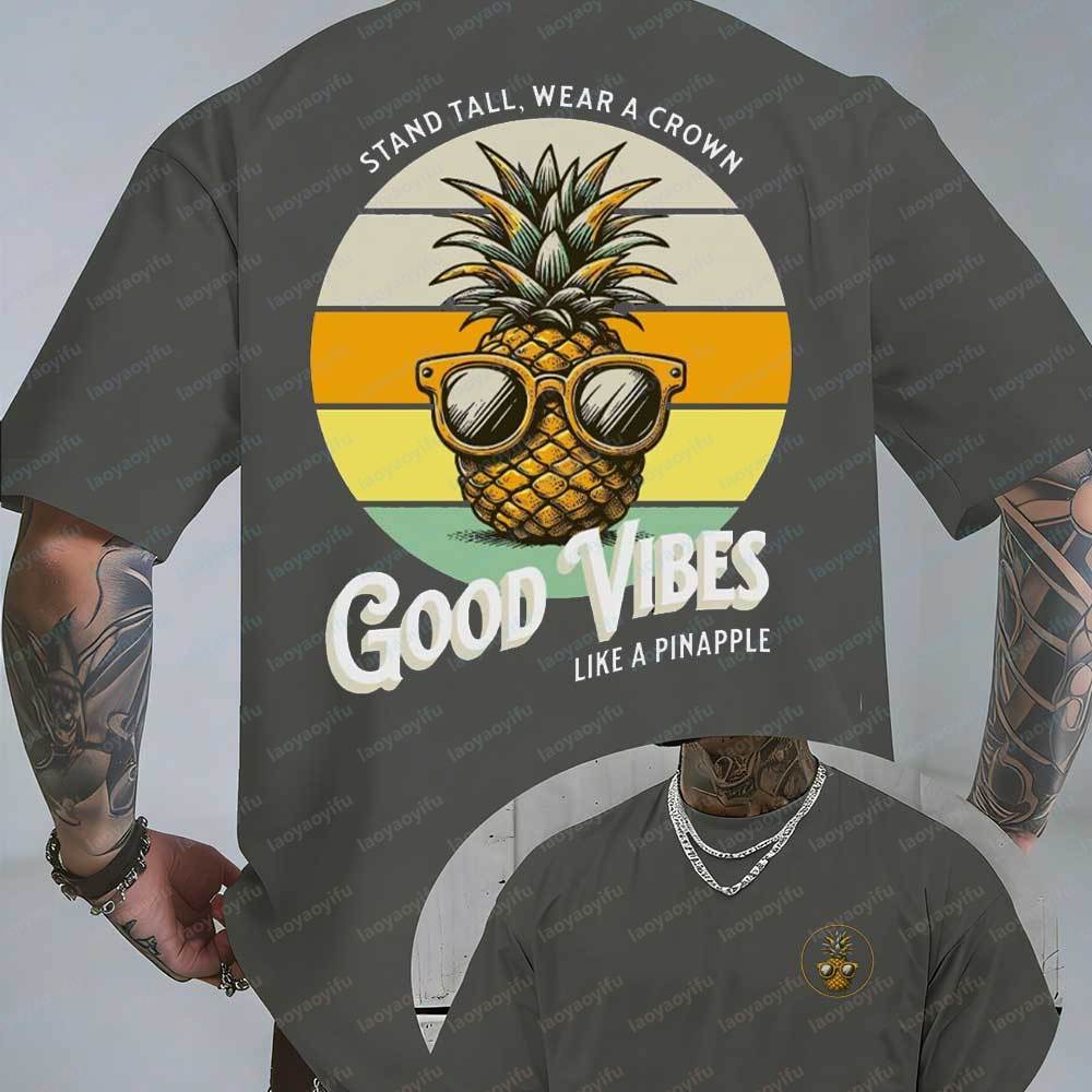 Men's Retro Summer Graphic T-S - Summer Vibes Clothing Men ulasan dan harga