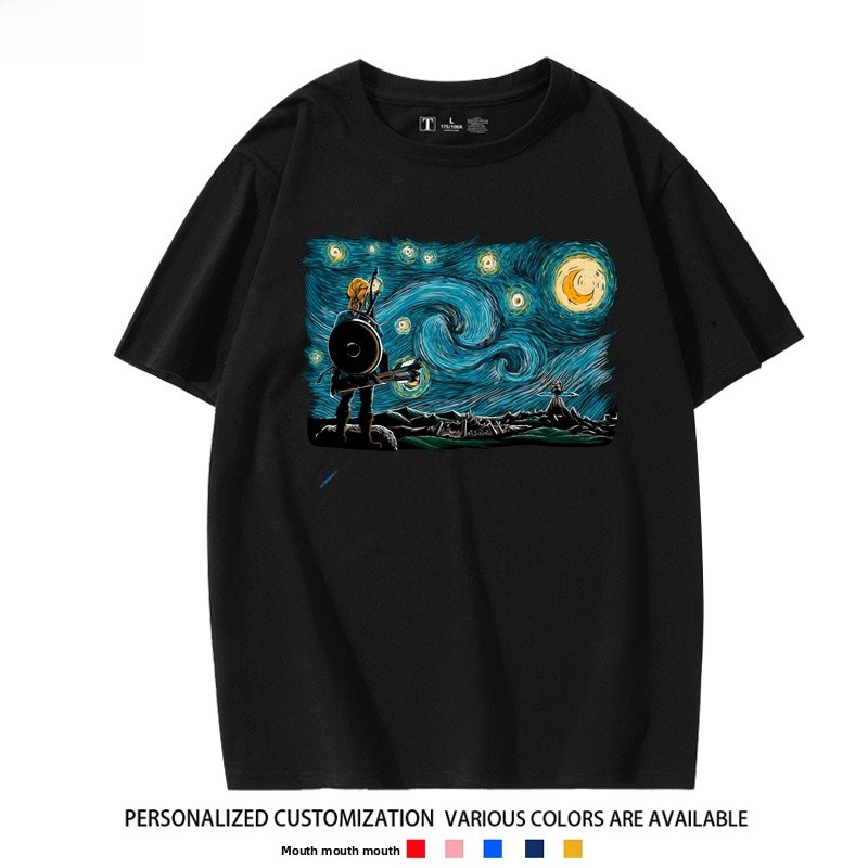  Collaboration Starry Night Sh - Summer Clothing Staples ulasan dan harga