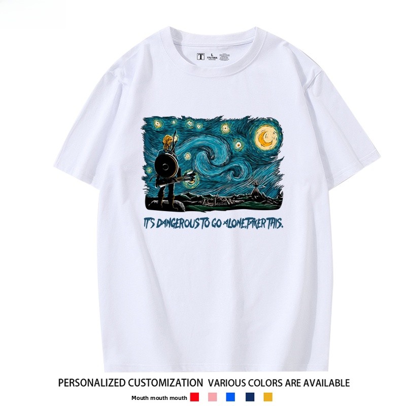 Collaboration Starry Night Sh - Summer Clothing Staples ulasan dan harga